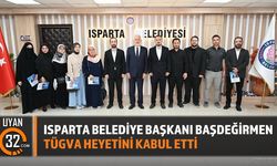 TÜGVA Isparta'dan Başkan Başdeğirmen'e Ziyaret: Gençlik Faaliyetleri Gündemde