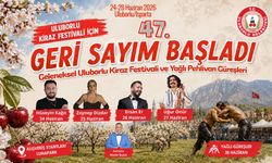 Uluborlu Kiraz Festivali İçin Geri Sayım Başladı