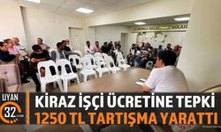 Uluborlu Kiraz İşçisi Ücreti Krizi: 1250 TL'ye Büyük Tepki