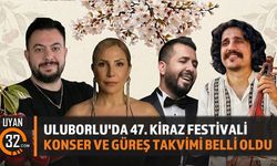 Uluborlu'da 47. Kiraz Festivali: Konser ve Güreş Takvimi Belli Oldu