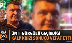 Ümit Görgülü Geçirdiği Kalp Krizi Sonucu Vefat Etti