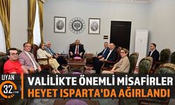 Ümraniye Belediye Başkanı İsmet Yıldırım Isparta Valiliği'ni Ziyaret Etti