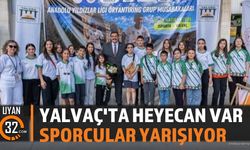 Yalvaç'ta 600 Sporcu ile Oryantiring Yarışmaları