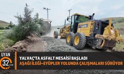 Yalvaç'ta Asfalt Mesaisi Başladı