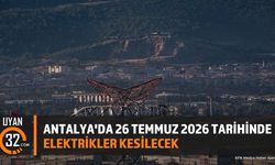 AEDAŞ Duyurdu: Antalya'da 26 Temmuz 2026 Planlı Elektrik Kesintileri