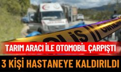 Afyonkarahisar'da Otomobil ile Patpat Çarpıştı 3 Yaralı