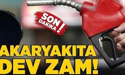 Sürücülere Kötü Haber: Akaryakıta Zam Geldi