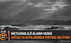Antalya Kaş-Finike Denizlerinde Fırtına Uyarısı