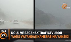 Antalya Trafik Durma Noktasına Geldi: Sağanak Ve Dolu Felç Etti