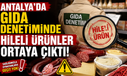 Antalya'da Gıda Denetiminde Hileli Ürünler Ortaya Çıktı