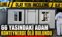 Antalya'da Konteynerde Yaşayan 66 Yaşındaki Adam Ölü Bulundu