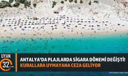 Antalya'da Plajlara 'Dumansız Alan' Zorunluluğu