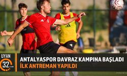 Antalyaspor Davraz Kampına Başladı: İlk Antrenman Yapıldı