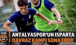 Antalyaspor Isparta Kampını Tamamladı