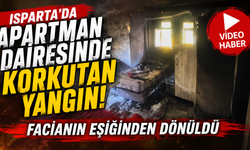 Apartman Dairesinde Korkutan Yangın: Facianın Eşiğinden Dönüldü