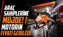 Araç Sahiplerine Müjde! ! Motorin Fiyatı Geriledi