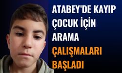 Atabey’de Kayıp Çocuk İçin Arama Başlatıldı