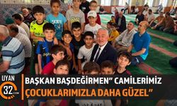 Başdeğirmen, Öğle Namazında Çocuklarla Bir Araya Geldi
