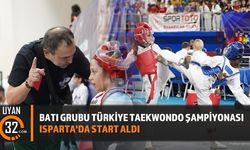 Batı Grubu Türkiye Taekwondo Şampiyonası Isparta'da Start Aldı