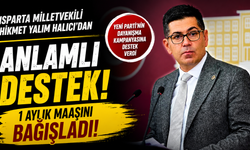 Bir Maaşını Yeni Parti’ye Bağışladı