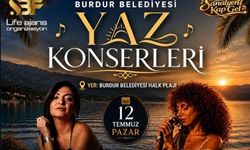 Burdur Belediyesi'nden Halk Plajı'nda Yaz Konseri Etkinliği