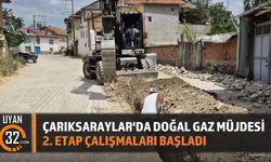 Çarıksaraylar Doğal Gazda Yeni Aşama: 2. Etap Başladı