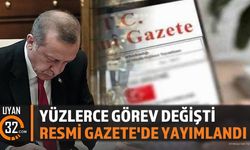 Cumhurbaşkanı Erdoğan'dan Yüzlerce Kaymakama Yeni Görevlendirme