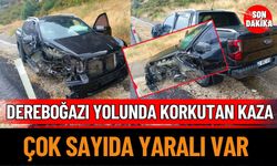 Dereboğazı Yolu'nda Zincirleme Kaza: Çok Sayıda Yaralı Var