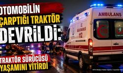 Dinar'da Feci Trafik Kazası: Traktör Sürücüsü Yaşamını Yitirdi