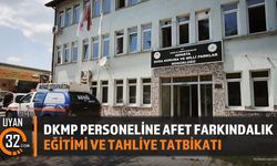 DKMP Personeline Afet Farkındalık Eğitimi ve Tahliye Tatbikatı