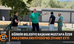 Eğirdir'de Meyvecilik Araştırma Enstitüsü'ne Önemli Ziyaret
