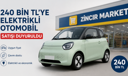 240 Bin TL'lik Elektrikli Otomobil Satışı Duyuruldu: Zincir Market Kampanyası İlgi Gördü