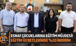 Esnaf Çocuklarına Eğitim Müjdesi!Yüzde 20 İndirim