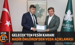 Gelecek Partisi Isparta İl Başkanı Öngören'den Fesih Açıklaması
