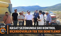 Gönen Kaymakamı Yıldız'dan Hasat Denetimi Ve Yangın Uyarısı