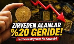 Gram Altında Zirveden Alan Yaklaşık %20 Geride! Aynı Para Faizde Olsaydı Ne Olurdu?