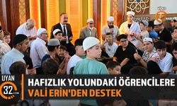 Hafızlık Yolundaki Öğrencilere Vali Erin'den Destek