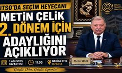 ITSO Başkanı Metin Çelik Yeniden Adaylığını Açıklıyor