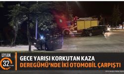 Isparta Deregümü Kavşağı'nda Trafik Kazası: Araç Takla Attı