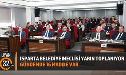 Isparta Belediye Meclisi Temmuz Toplantısı: 16 Önemli Gündem Maddesi