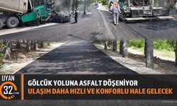 Isparta Belediyesi Gölcük Tabiat Parkı Yolunu Asfaltlıyor