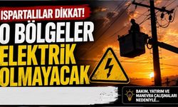 Isparta'da 24 Temmuz 2026'da Elektrikler Kesilecek