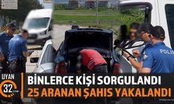 Isparta Emniyeti'nden Kapsamlı Denetim: Binlerce Kişi Sorgulandı, 25 Yakalandı