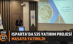 Isparta İl Koordinasyon Kurulu'nda Yatırımlar Değerlendirildi