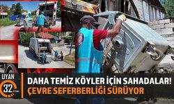 Isparta İl Özel İdaresi Köylerde Atık Toplama Çalışmalarını Sürdürüyor