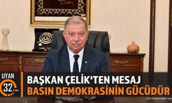 Isparta ITSO Başkanı Metin Çelik'ten Gazeteciler Bayramı Mesajı