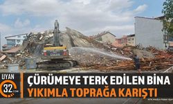 Isparta'da Antiokheia Oteli Ve Eski Aşevi Binası Yıkıldı