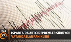 Isparta'da Artçı Depremler Devam Ediyor