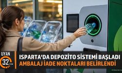 Isparta'da Depozitosu Olan Ambalajlar (DOA) Sistemi Devreye Girdi