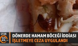 Isparta'da Dönerde Hamam Böceği İddiasından Sonra İşletmeye Ceza